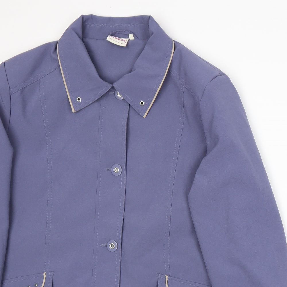 Amalina Womens Purple   Jacket  Size 18