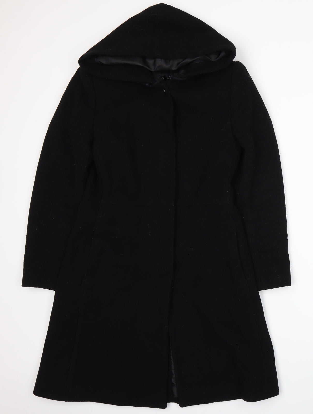 Jane Norman Womens Black   Overcoat Coat Size 10