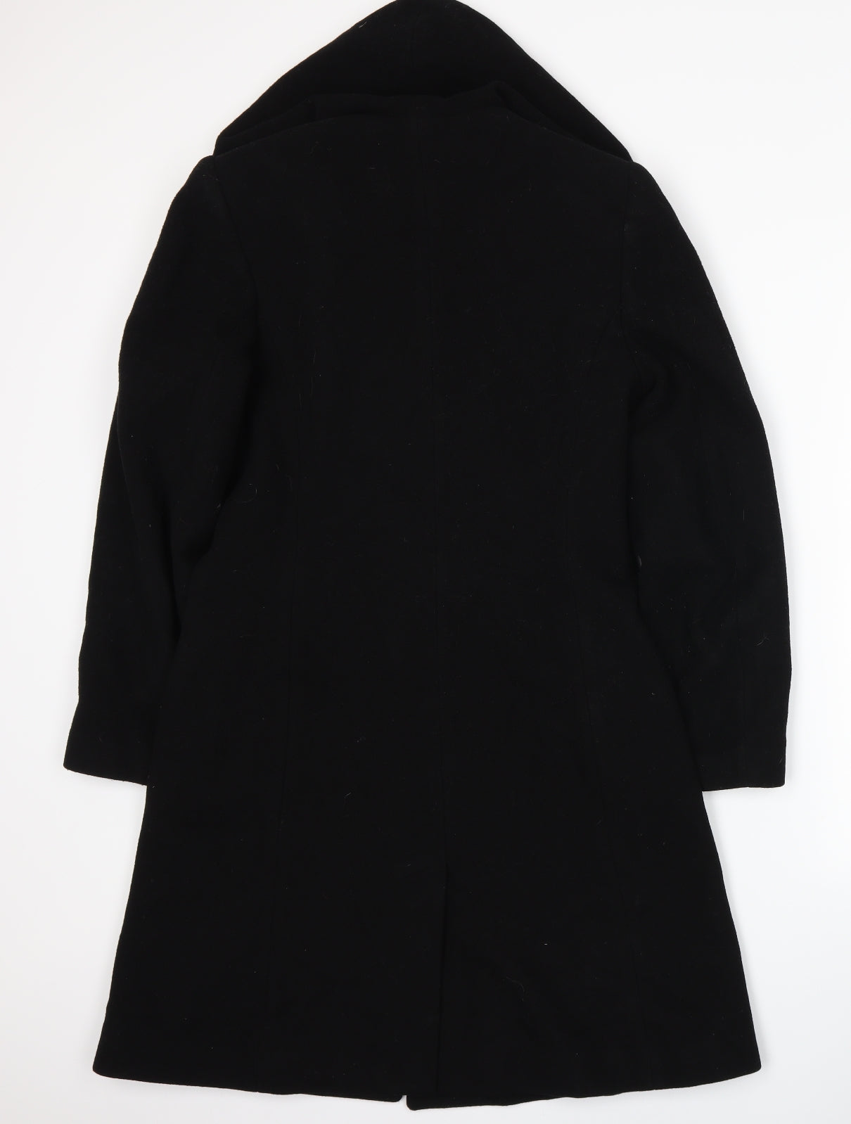 Jane Norman Womens Black   Overcoat Coat Size 10