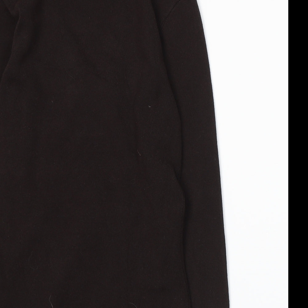 CMD Womens Brown  Knit Pullover Jumper Size 10