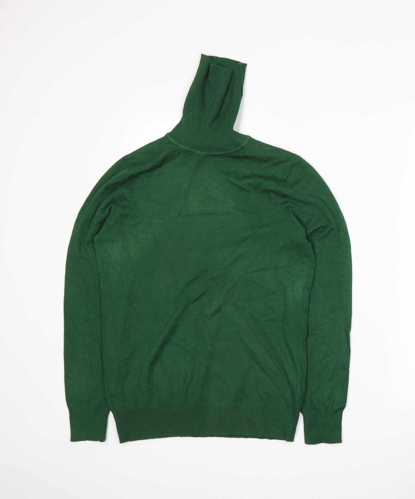 J.A.C. Womens Green  Knit Pullover Jumper Size 12