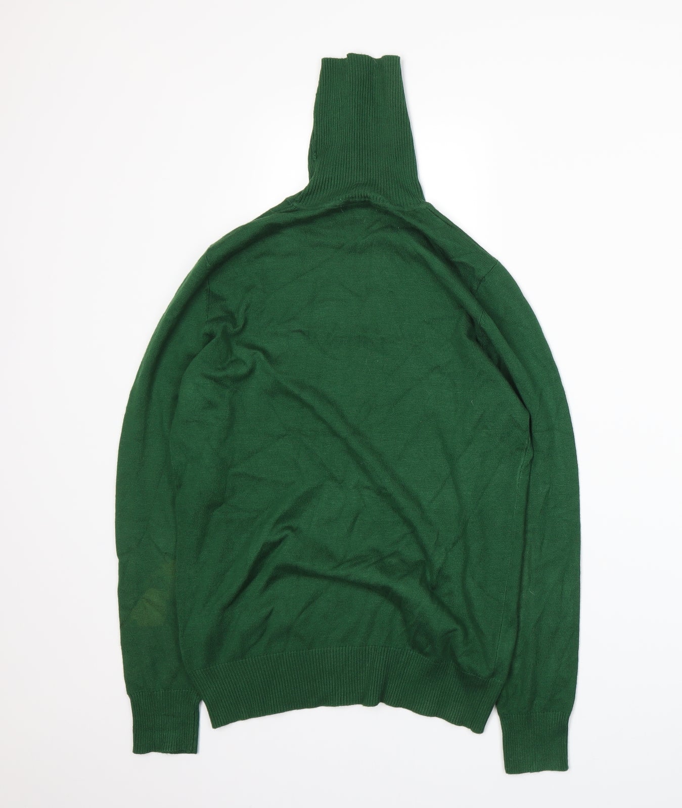 J.A.C. Womens Green  Knit Pullover Jumper Size 12