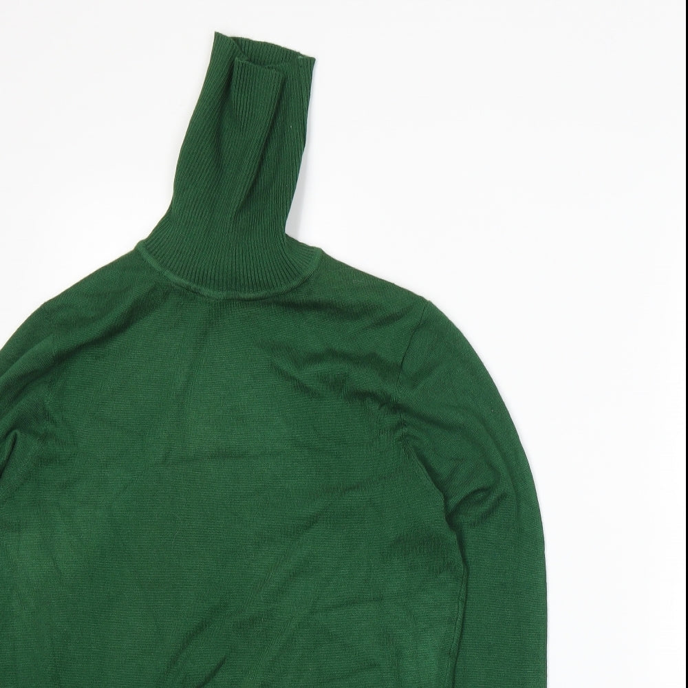 J.A.C. Womens Green  Knit Pullover Jumper Size 12