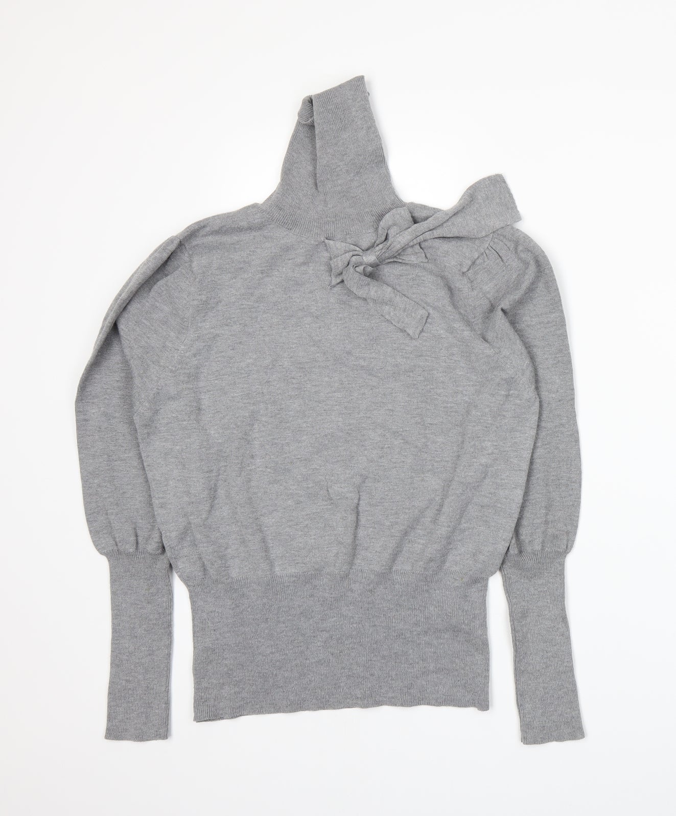Anne Scott Womens Grey   Pullover Jumper Size L