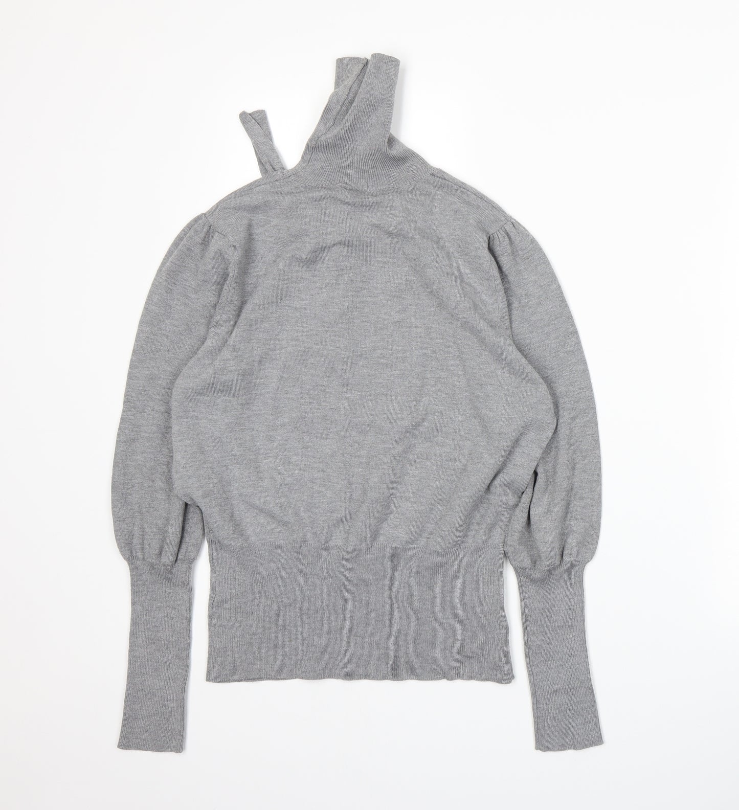 Anne Scott Womens Grey   Pullover Jumper Size L