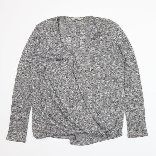 George Womens Grey  Knit Pullover Jumper Size 14