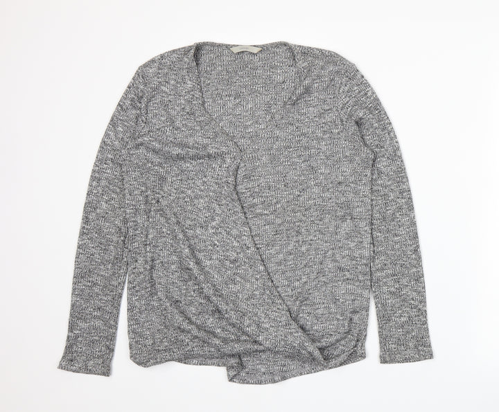 George Womens Grey Knit Pullover Jumper Size 14