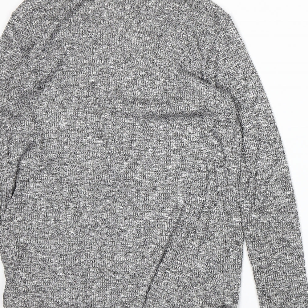 George Womens Grey  Knit Pullover Jumper Size 14