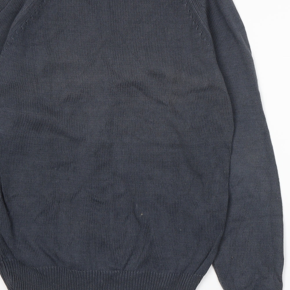 French Connection Mens Blue  Knit Pullover Jumper Size M