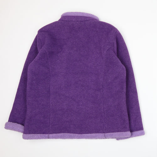 Janique Womens Purple   Jacket  Size M