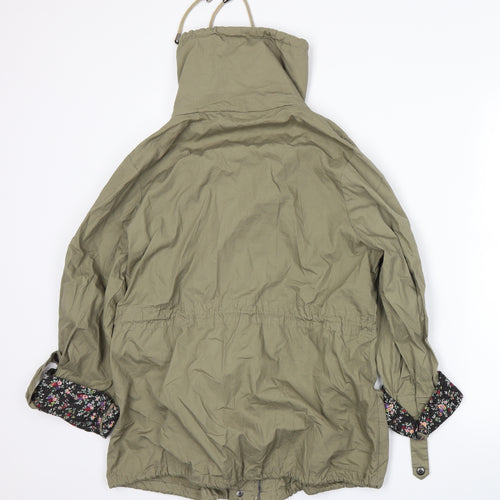 Being Casual Womens Green   Jacket Coat Size 14