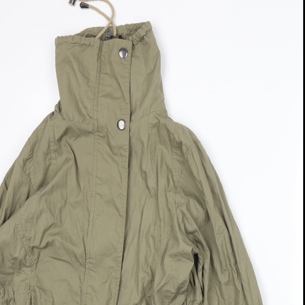 Being Casual Womens Green   Jacket Coat Size 14