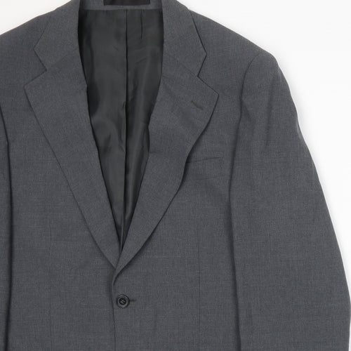 Preworn Mens Grey   Jacket Suit Jacket Size XL