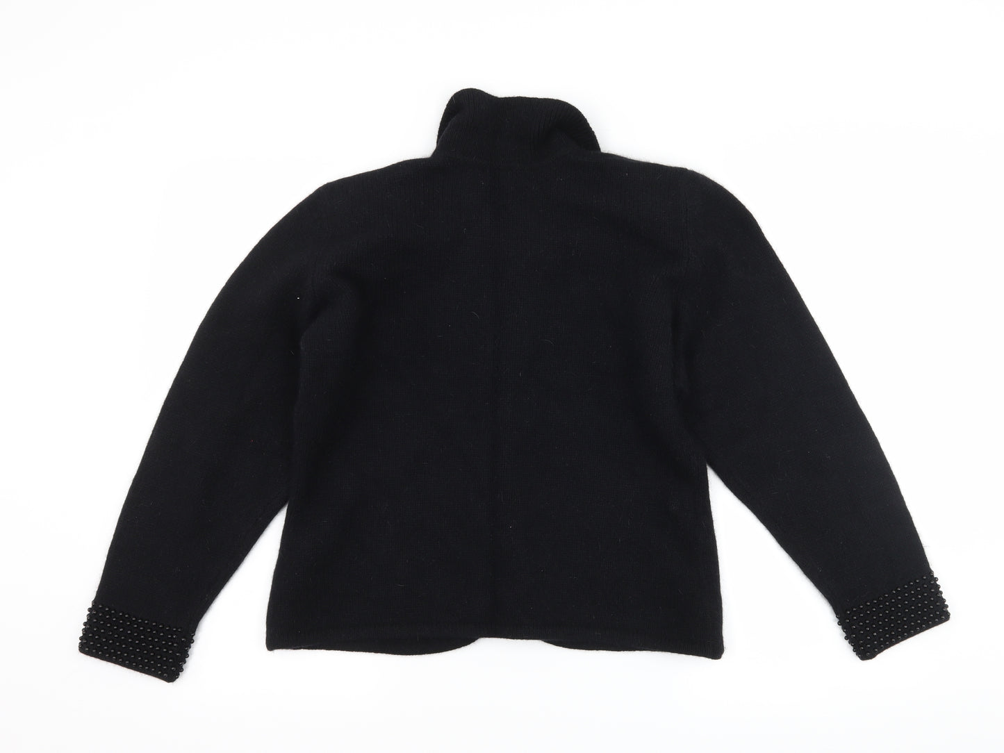 Marks and Spencer Womens Black   Cardigan Jumper Size 14