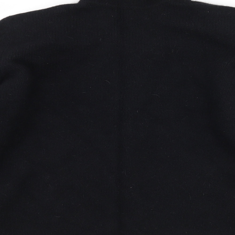 Marks and Spencer Womens Black   Cardigan Jumper Size 14