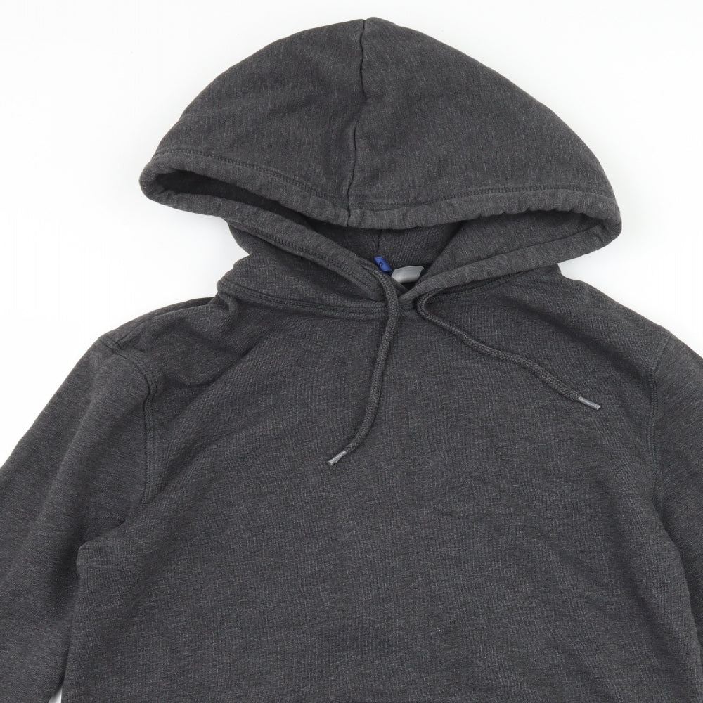 H&M Mens Grey   Pullover Hoodie Size S