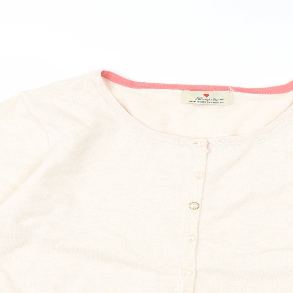 Atmosphere Womens Beige   Cardigan Jumper Size 16