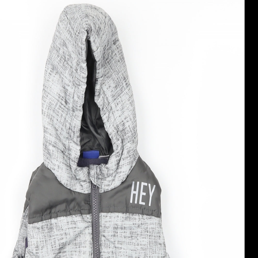 Lupilu Boys Grey   Gilet Coat Size 2-3 Years