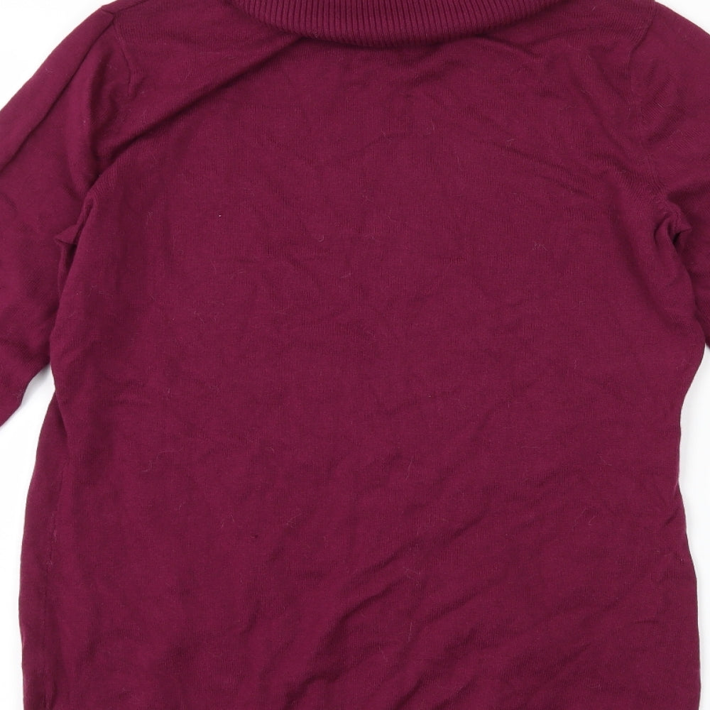 BPC Selection Womens Purple   Pullover Jumper Size S  - star