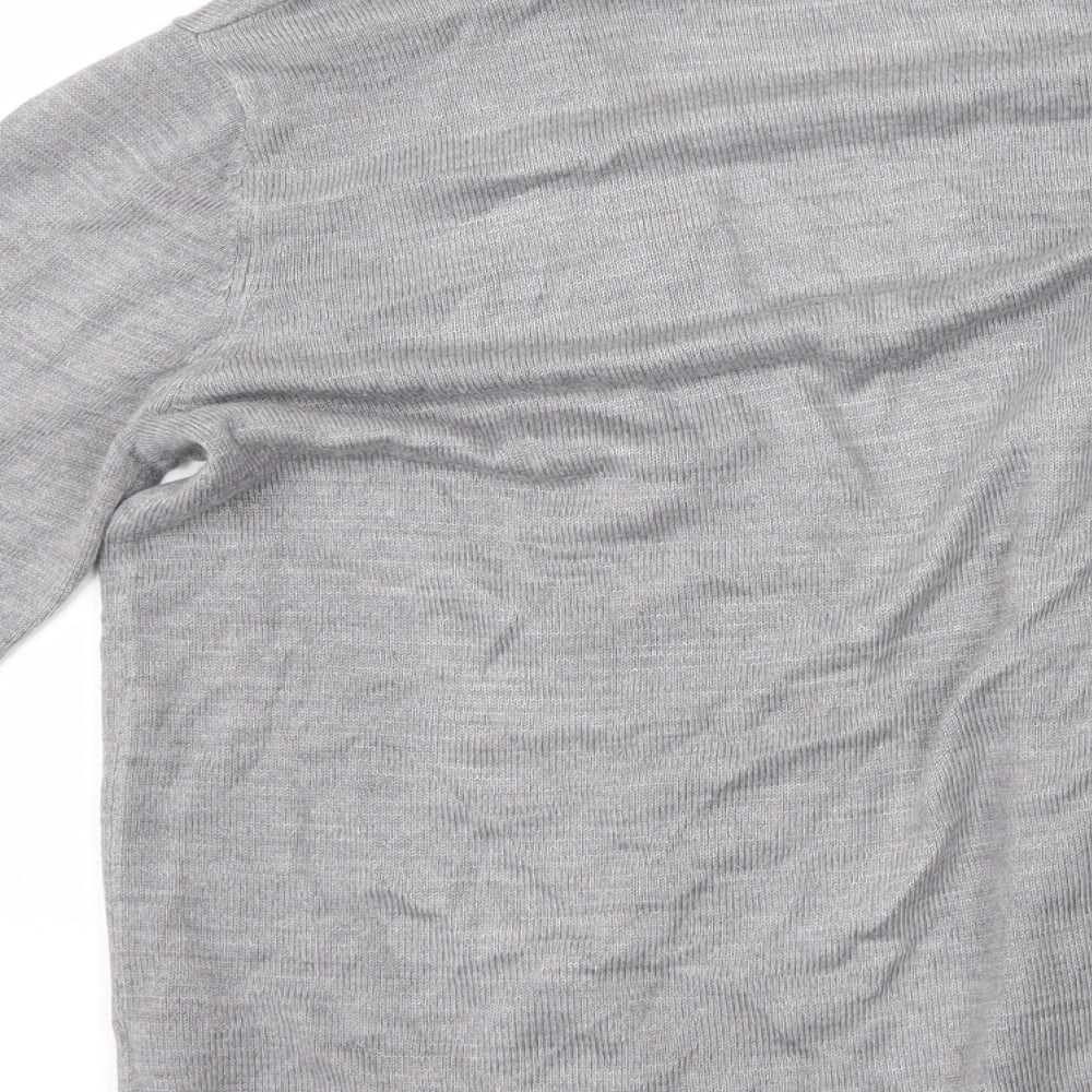 Papaya Womens Grey   Cardigan Jumper Size 10