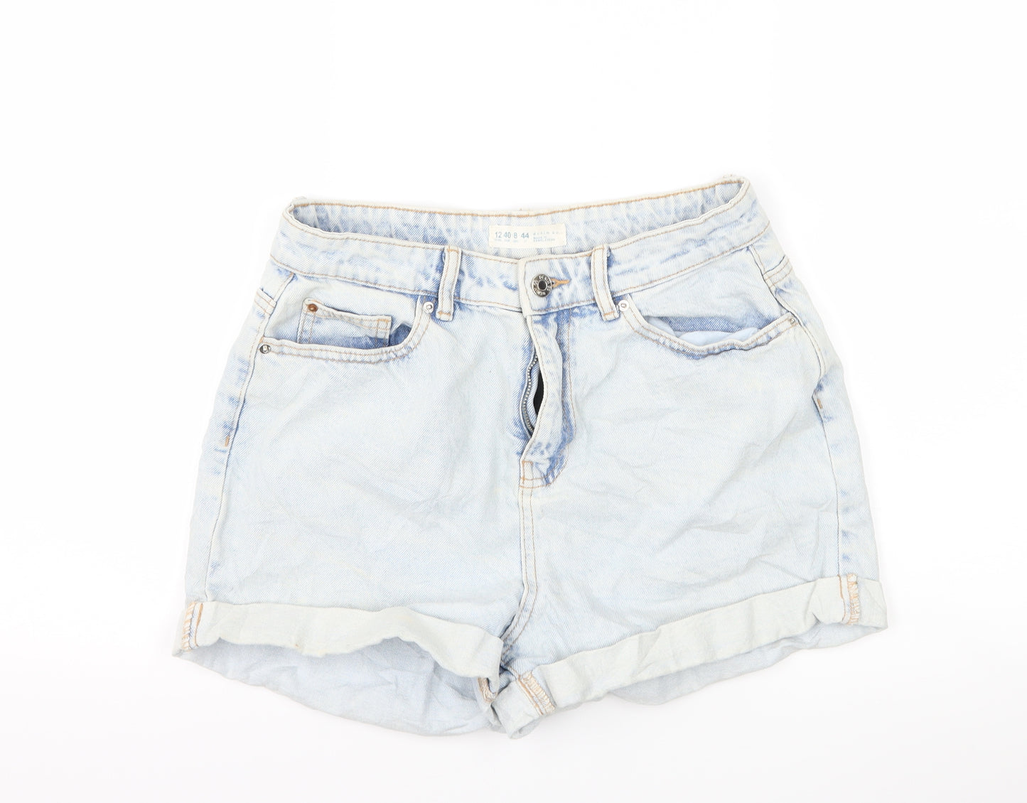 denim co Womens Blue  Denim Hot Pants Shorts Size 12
