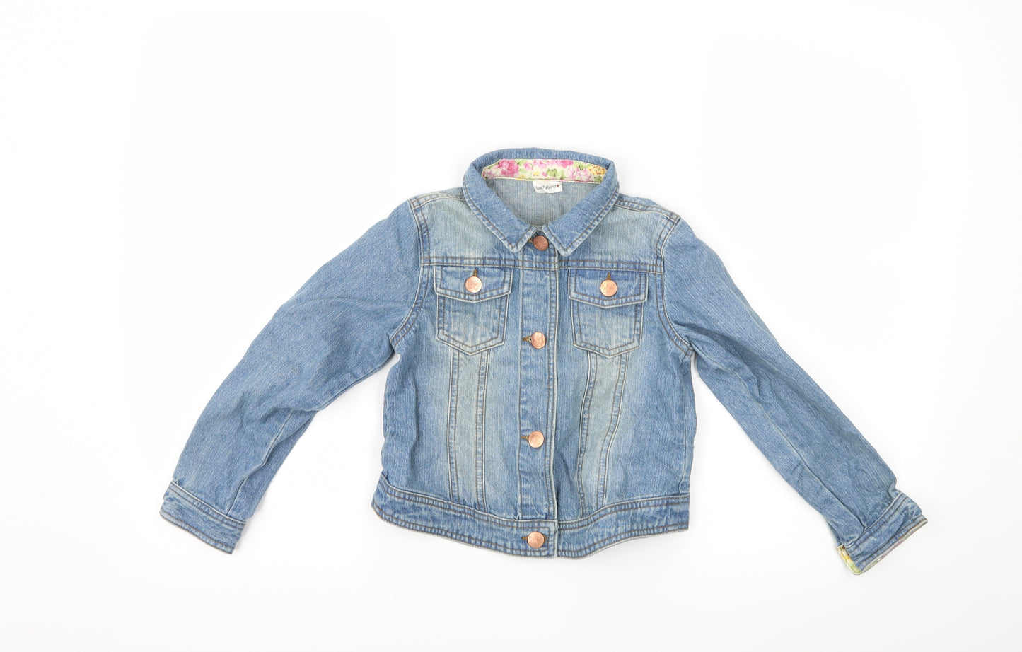 Ladybird Girls Blue  Denim Jacket  Size 6-7 Years
