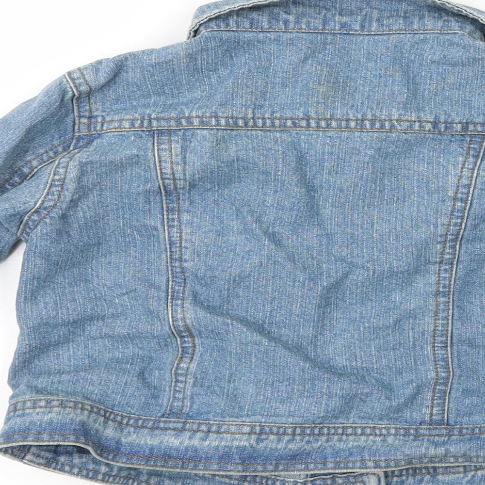 Ladybird Girls Blue  Denim Jacket  Size 6-7 Years