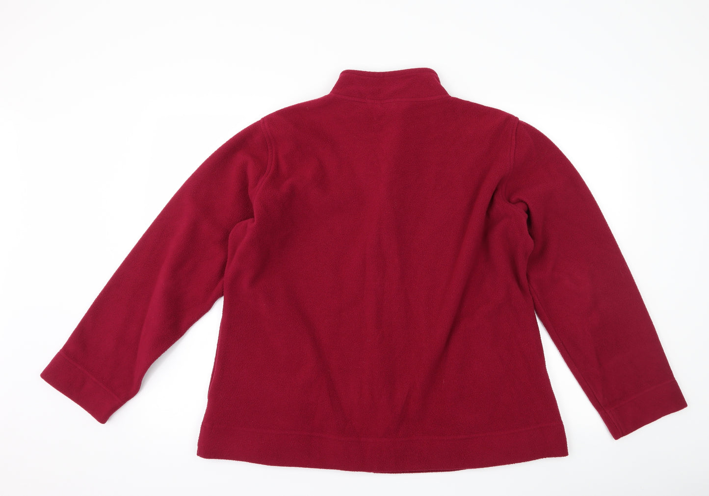 EWM Womens Purple  Fleece Jacket  Size XL
