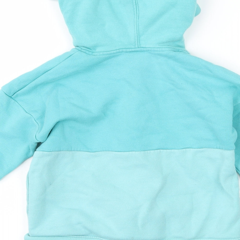 Nike Girls Blue   Full Zip Hoodie Size 6-7 Years