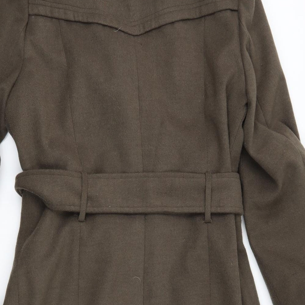 Marks and Spencer Womens Grey   Trench Coat Coat Size 12