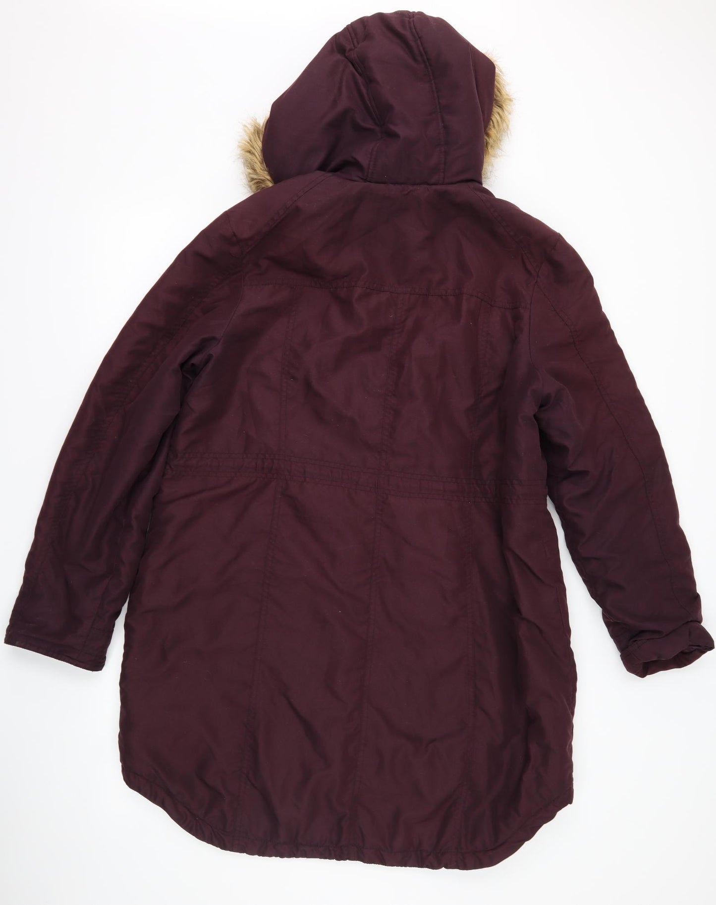 Dorothy Perkins Womens Purple   Parka Coat Size 16