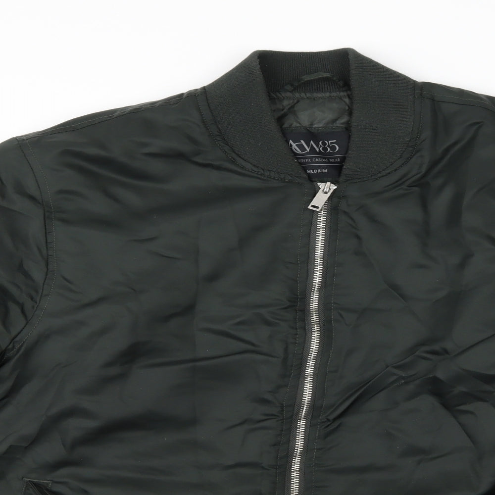 Matalan Mens Grey   Bomber Jacket Coat Size M