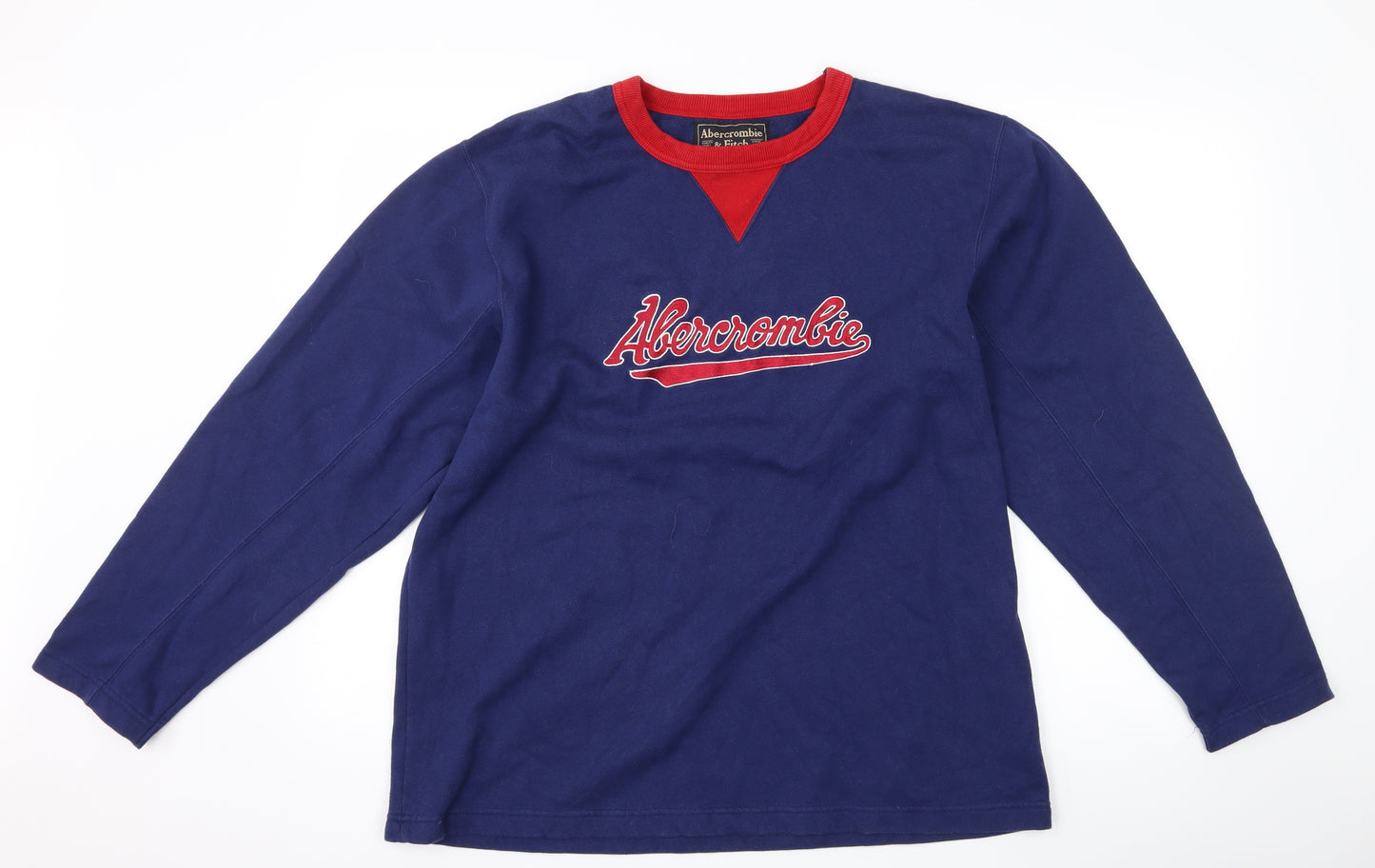Abercrombie & Fitch Mens Blue   Pullover Sweatshirt Size M