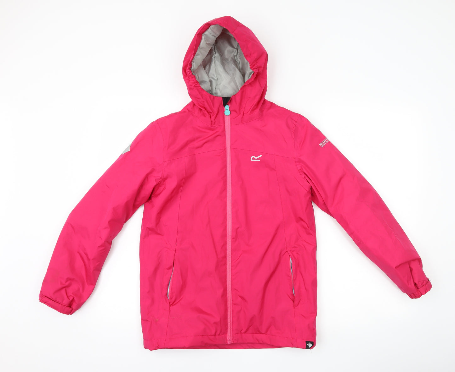 Regatta Girls Pink   Rain Coat Coat Size 11-12 Years