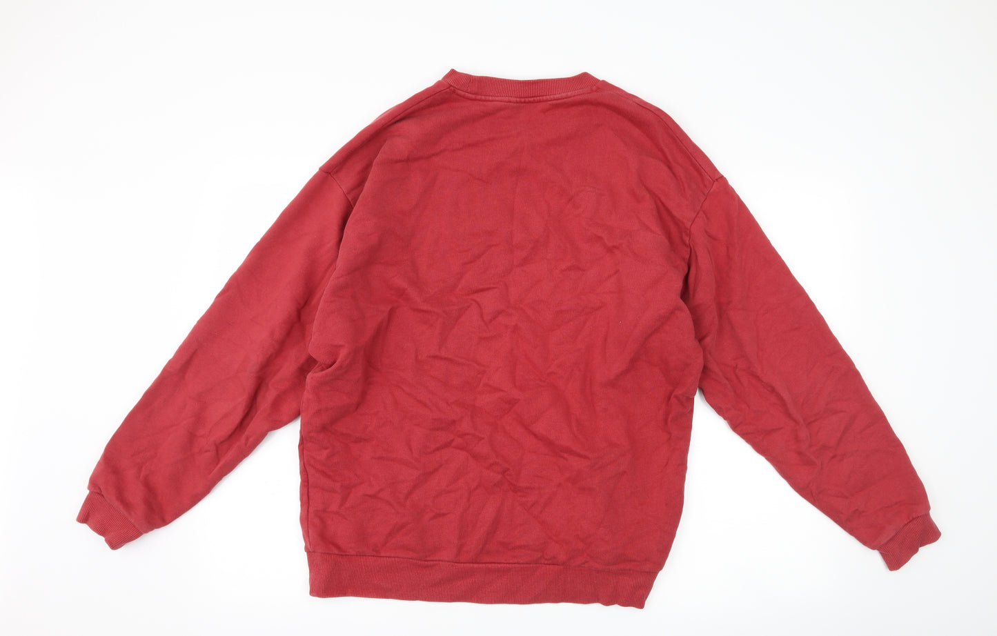 ASOS Mens Red   Pullover Sweatshirt Size M  - hidden