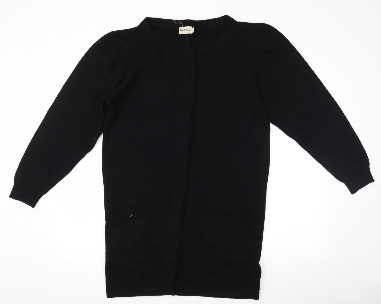 Miss Selfridge Womens Black   Cardigan Jumper Size M