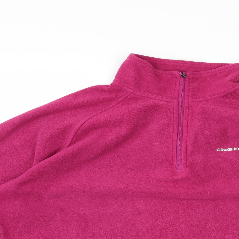 Craghoppers Womens Pink  Fleece Jacket  Size 14