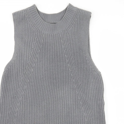 River Island Womens Grey   Basic Tank Size 8