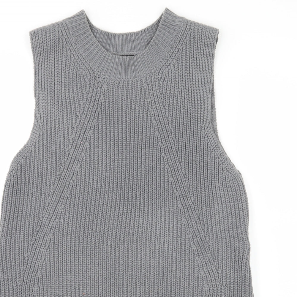 River Island Womens Grey   Basic Tank Size 8