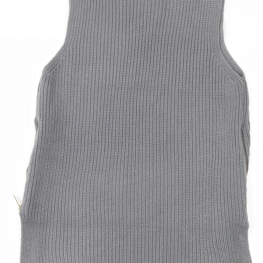 River Island Womens Grey   Basic Tank Size 8