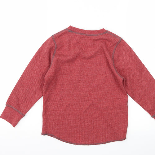 The Black Dog Boys Red   Pullover Sweatshirt Size XS  - dog
