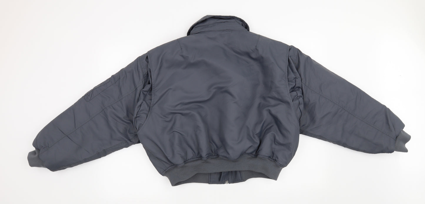 Misguided Womens Grey   Jacket Coat Size 10