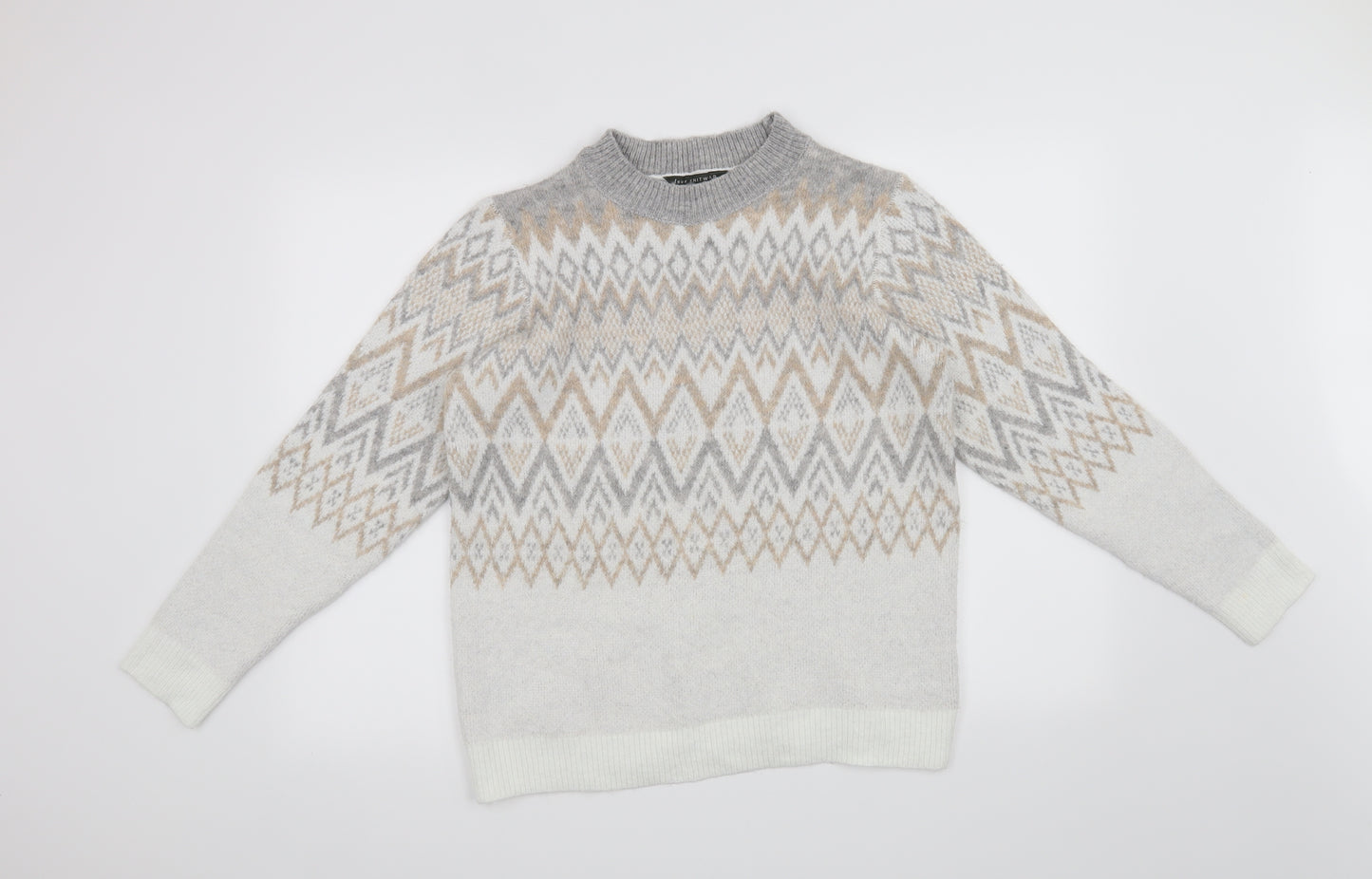 Bon Marché Womens White   Pullover Jumper Size 12