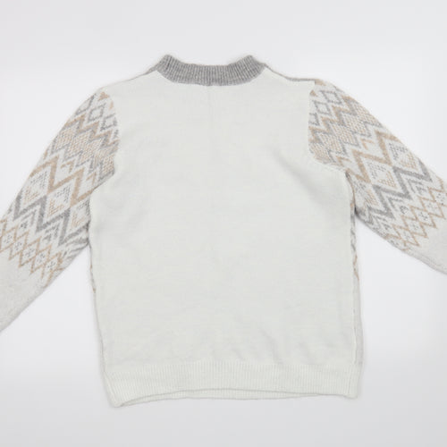 Bon Marché Womens White   Pullover Jumper Size 12