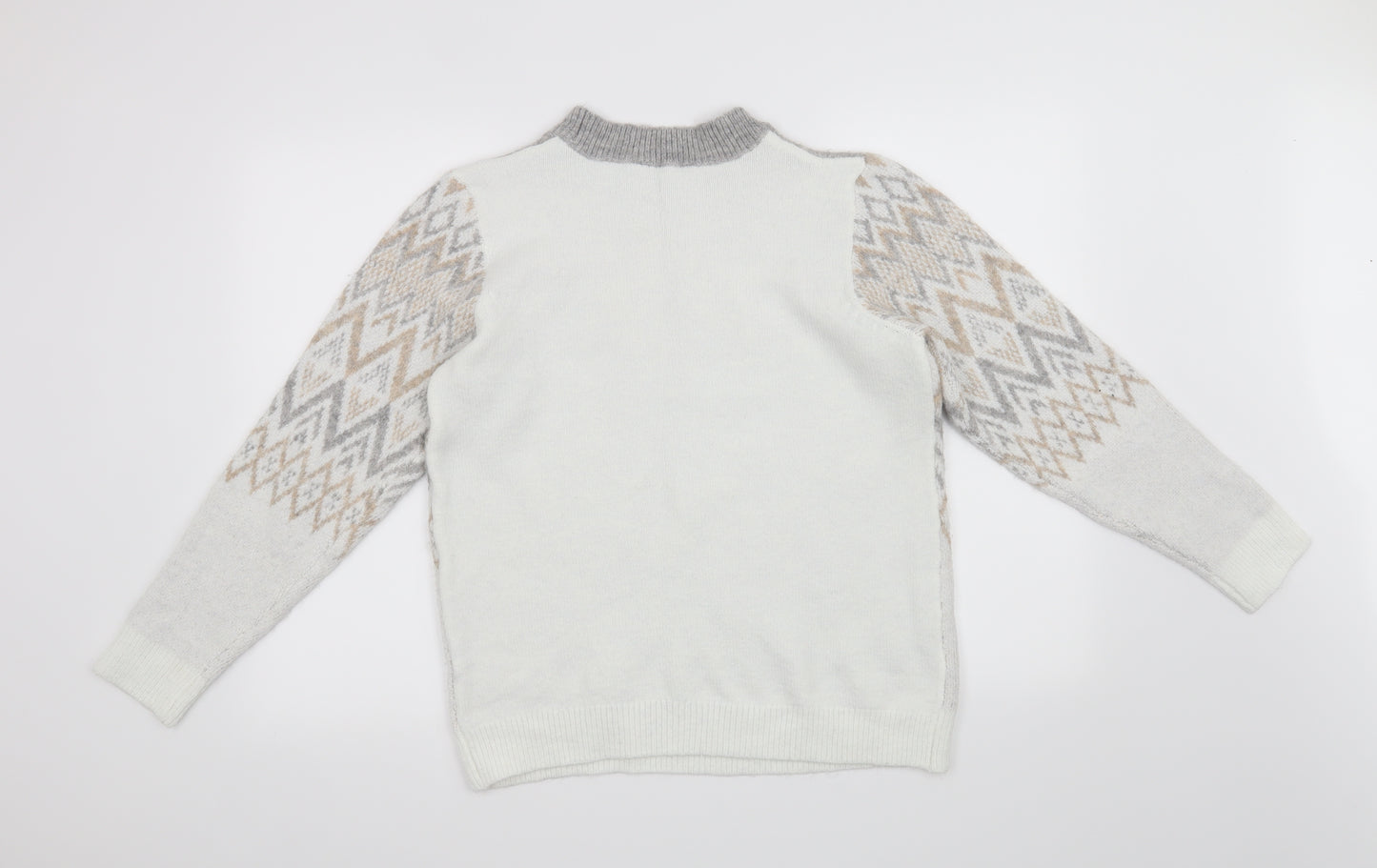 Bon Marché Womens White   Pullover Jumper Size 12