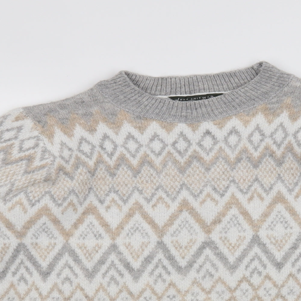 Bon Marché Womens White   Pullover Jumper Size 12