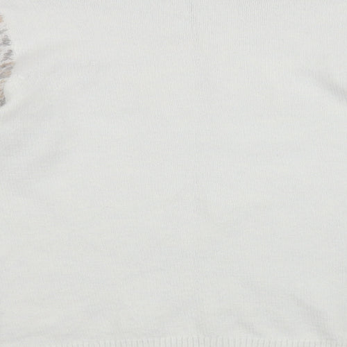 Bon Marché Womens White   Pullover Jumper Size 12