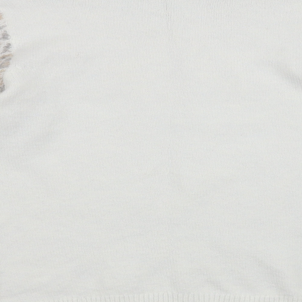 Bon Marché Womens White   Pullover Jumper Size 12
