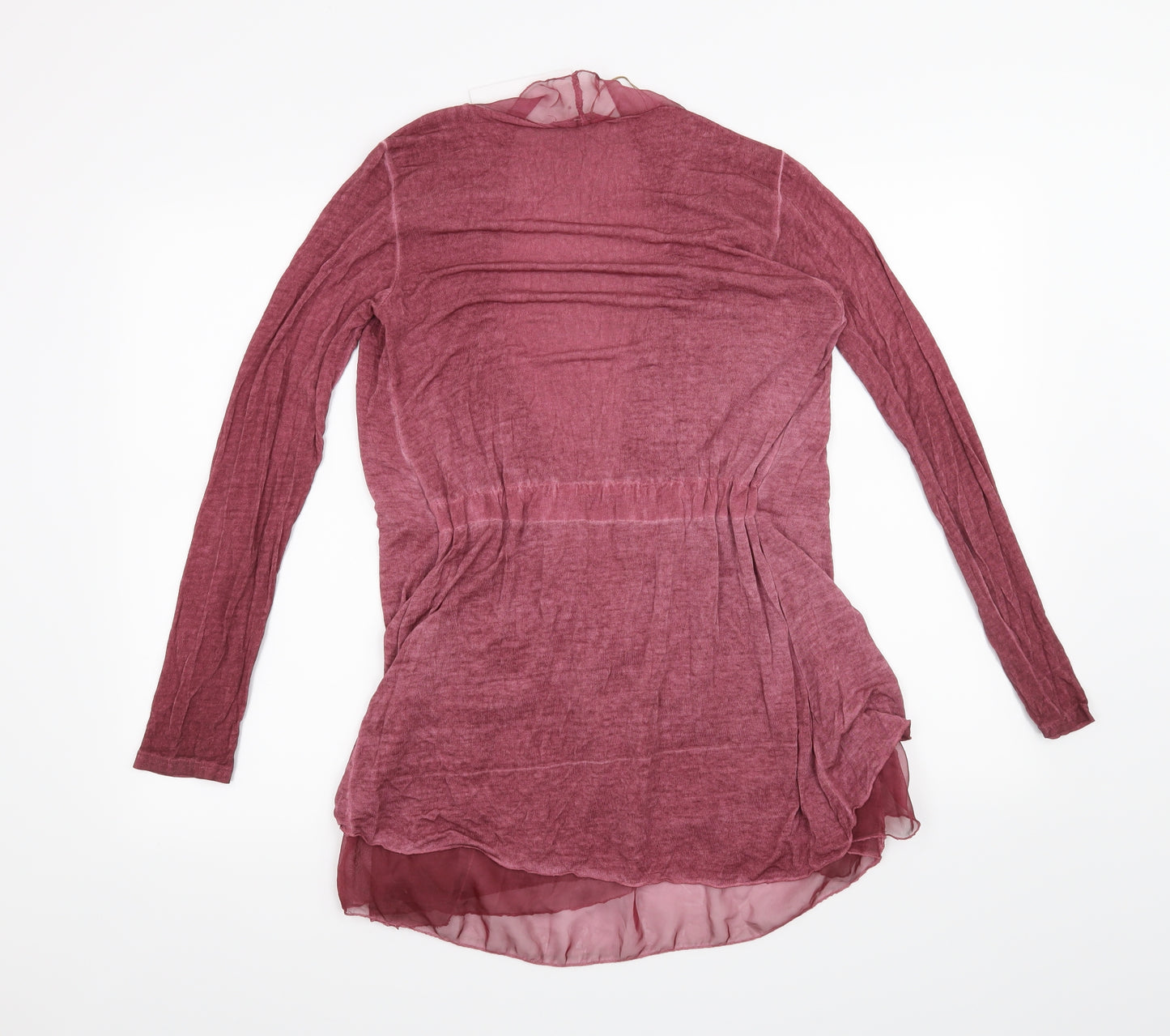 C.Valentyne Womens Pink   Cardigan Jumper Size S