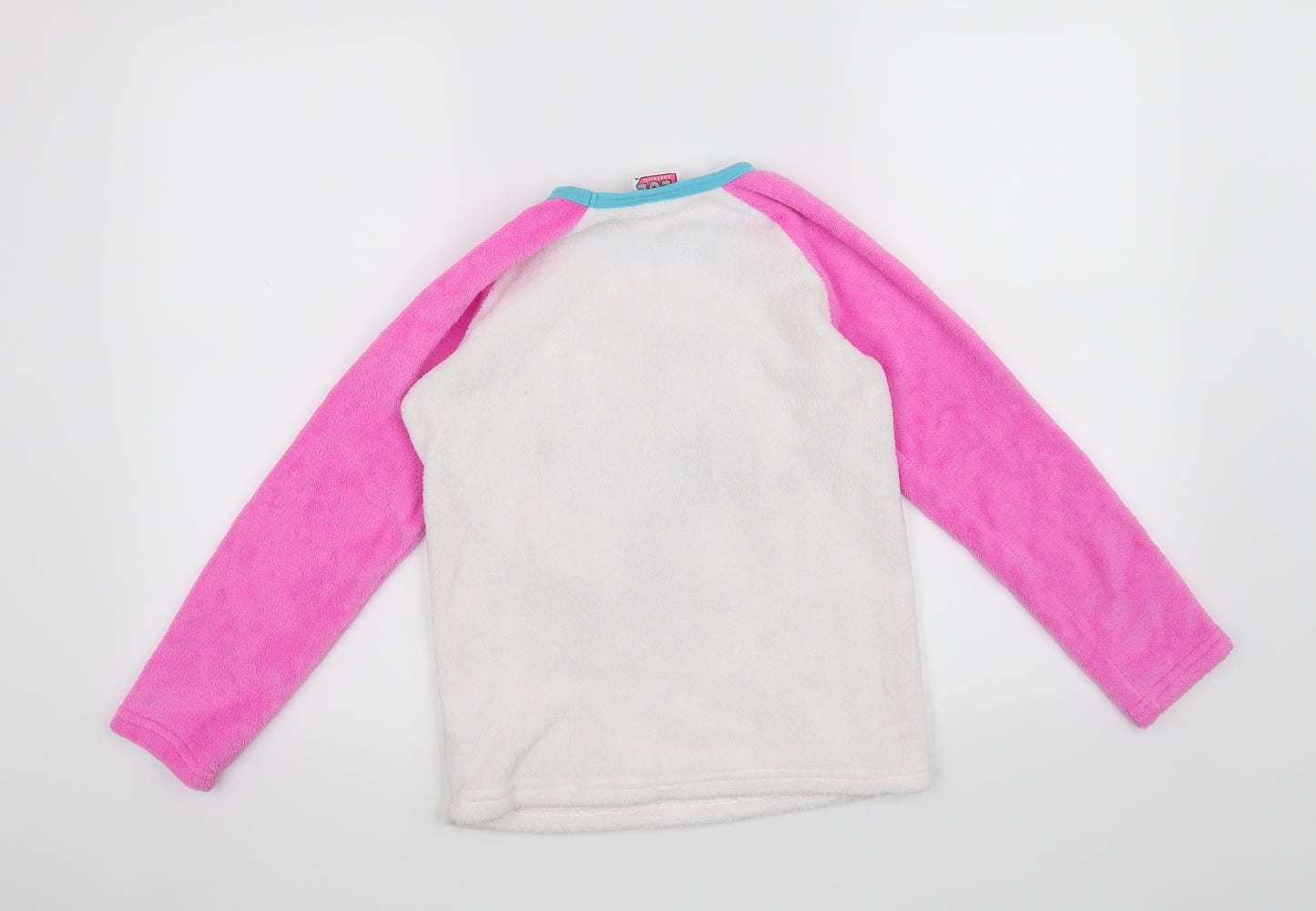 Primark Girls White Solid  Top Pyjama Top Size 9-10 Years